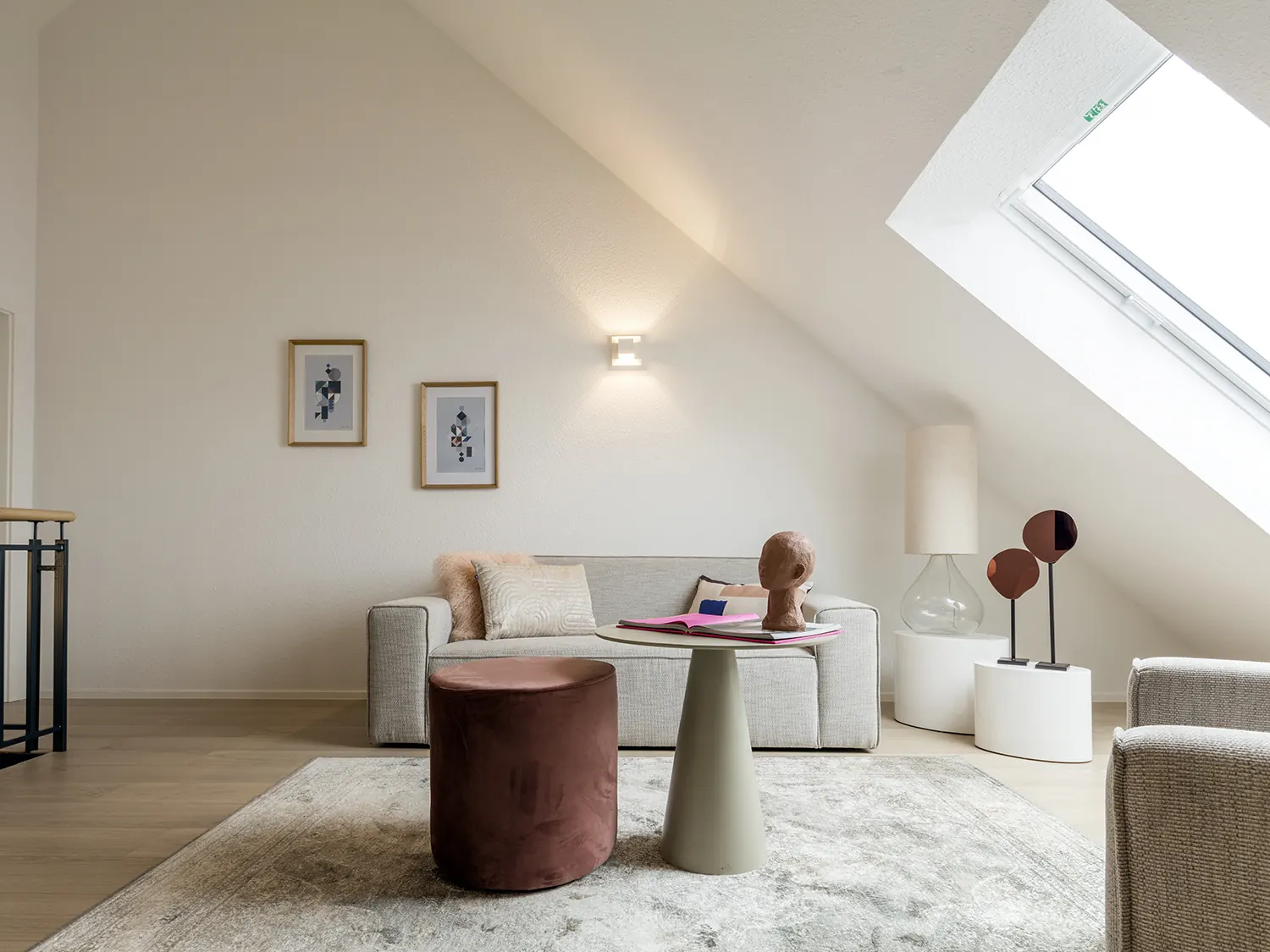 Haustyp Swing, Lounge im Dachgeschoss